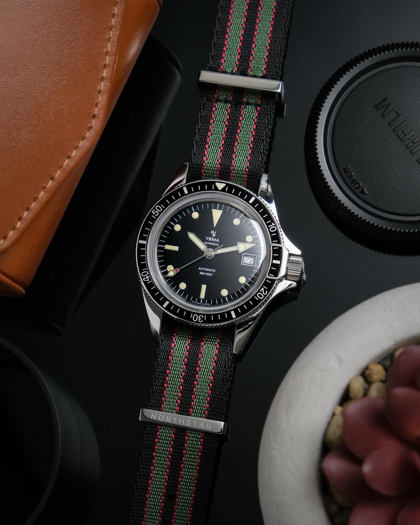 Over & Under-Nylon Polyamide Watch Strap-Vintage Bond