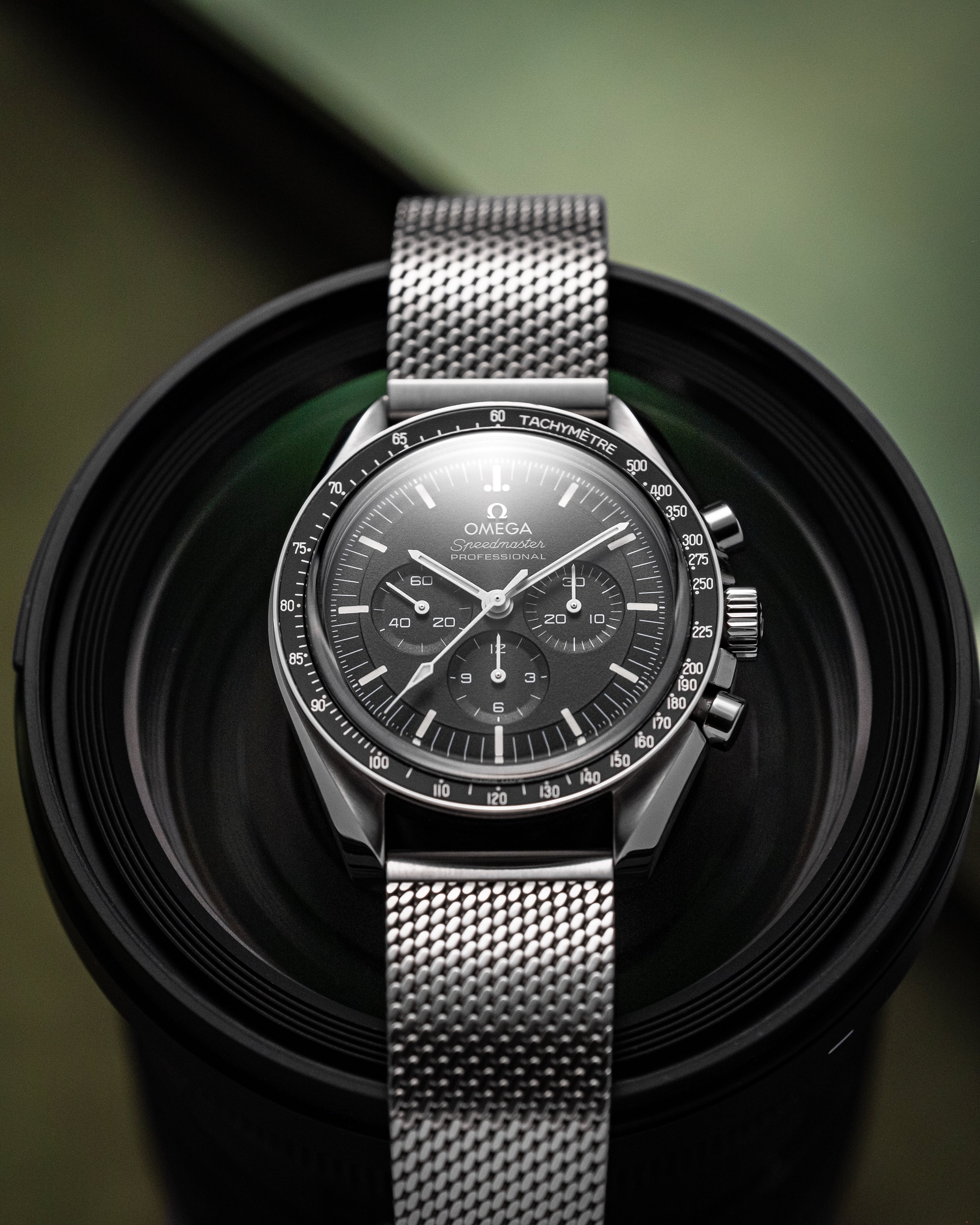 M-TYPE: 20mm Milanese Mesh Two-Piece Watch Bracelet