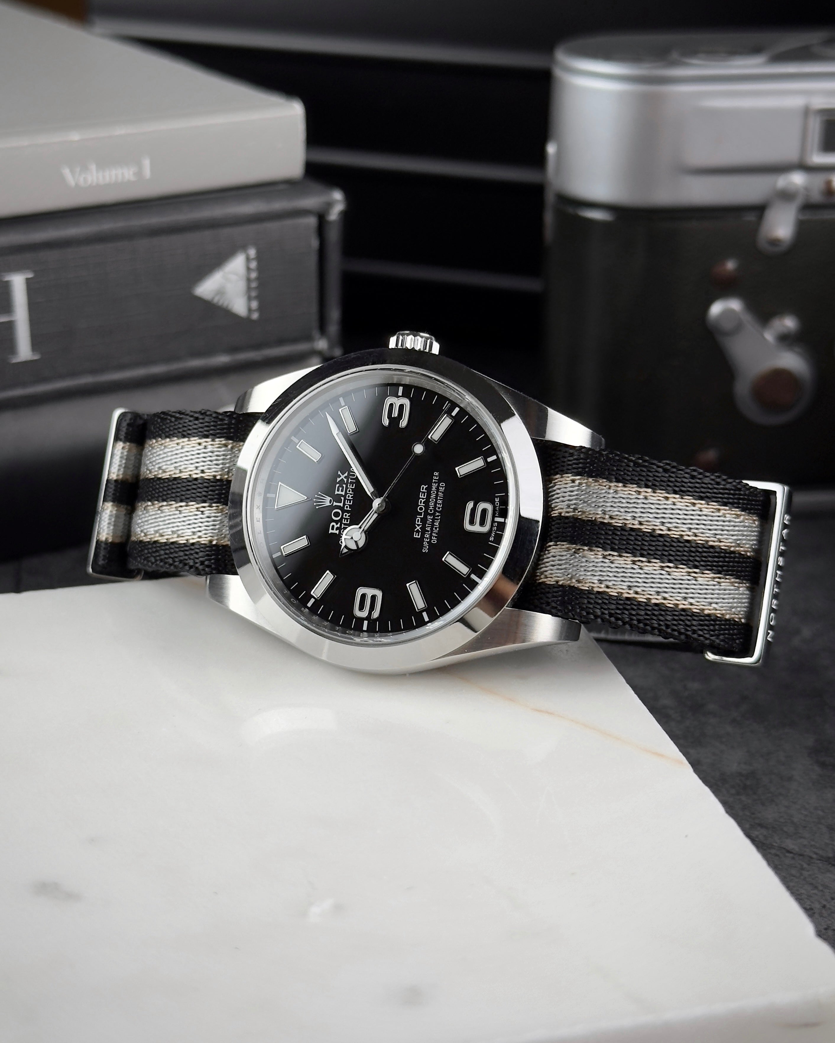 Over & Under-Nylon Single Pass Polyamide Watch Strap-NTTD