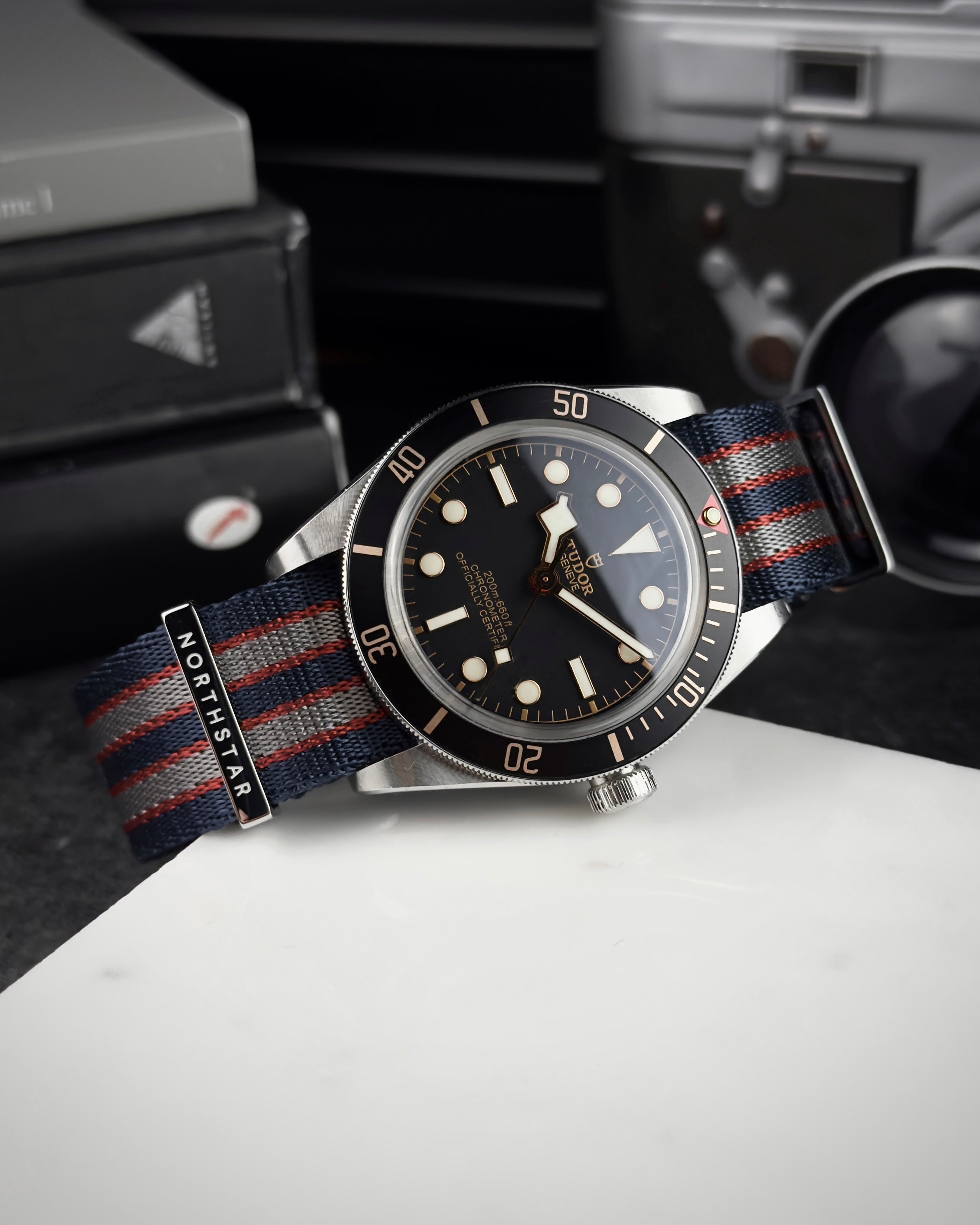 Over & Under-Nylon Single Pass Polyamide Watch Strap-Commander