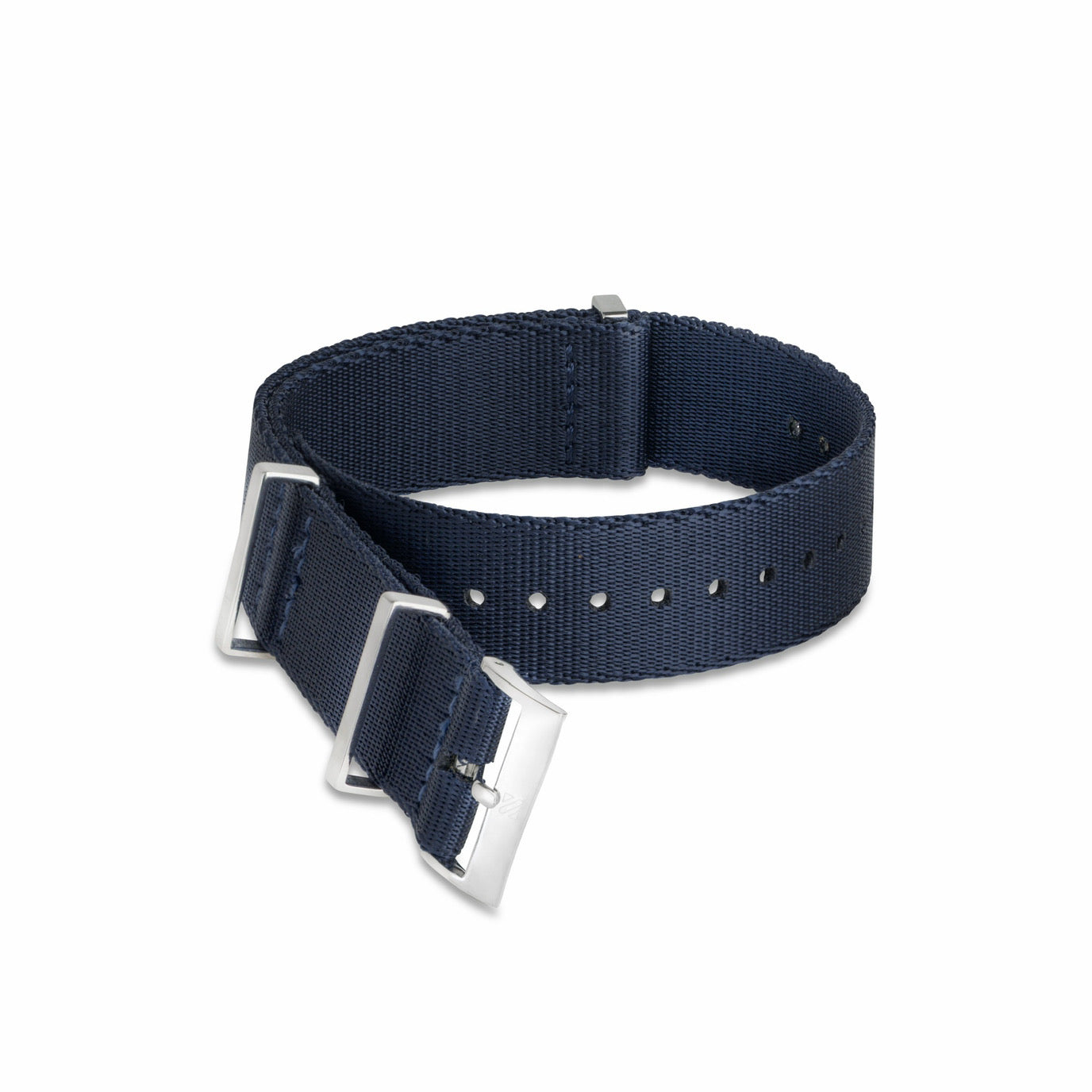 Over & Under-Nylon Single Pass Polyamide Watch Strap-Navy Blue