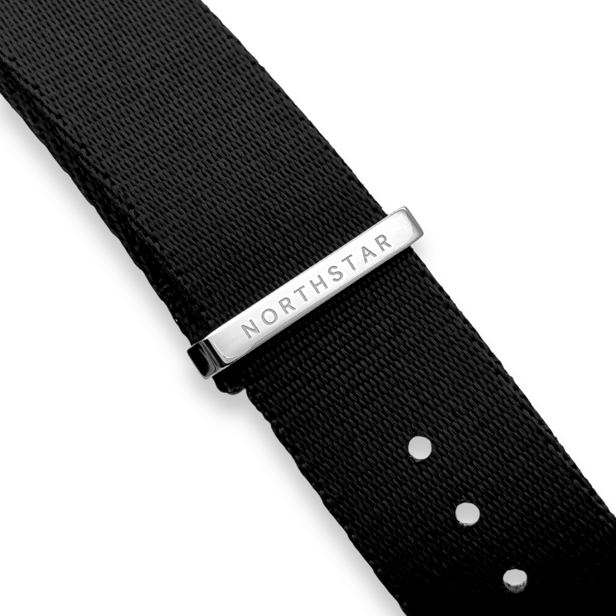 Over & Under-Nylon Single Pass Polyamide Watch Strap-Navy Blue