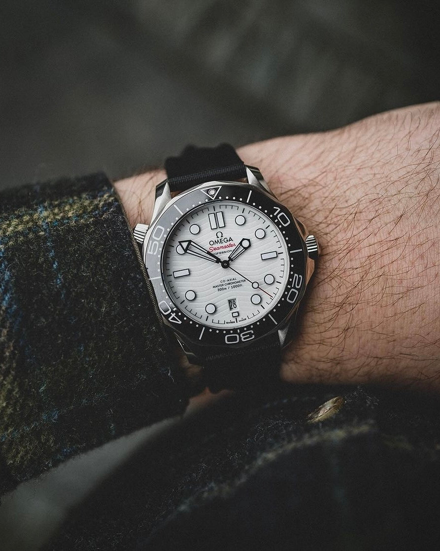 Classic Sailcloth Watch Strap-Black
