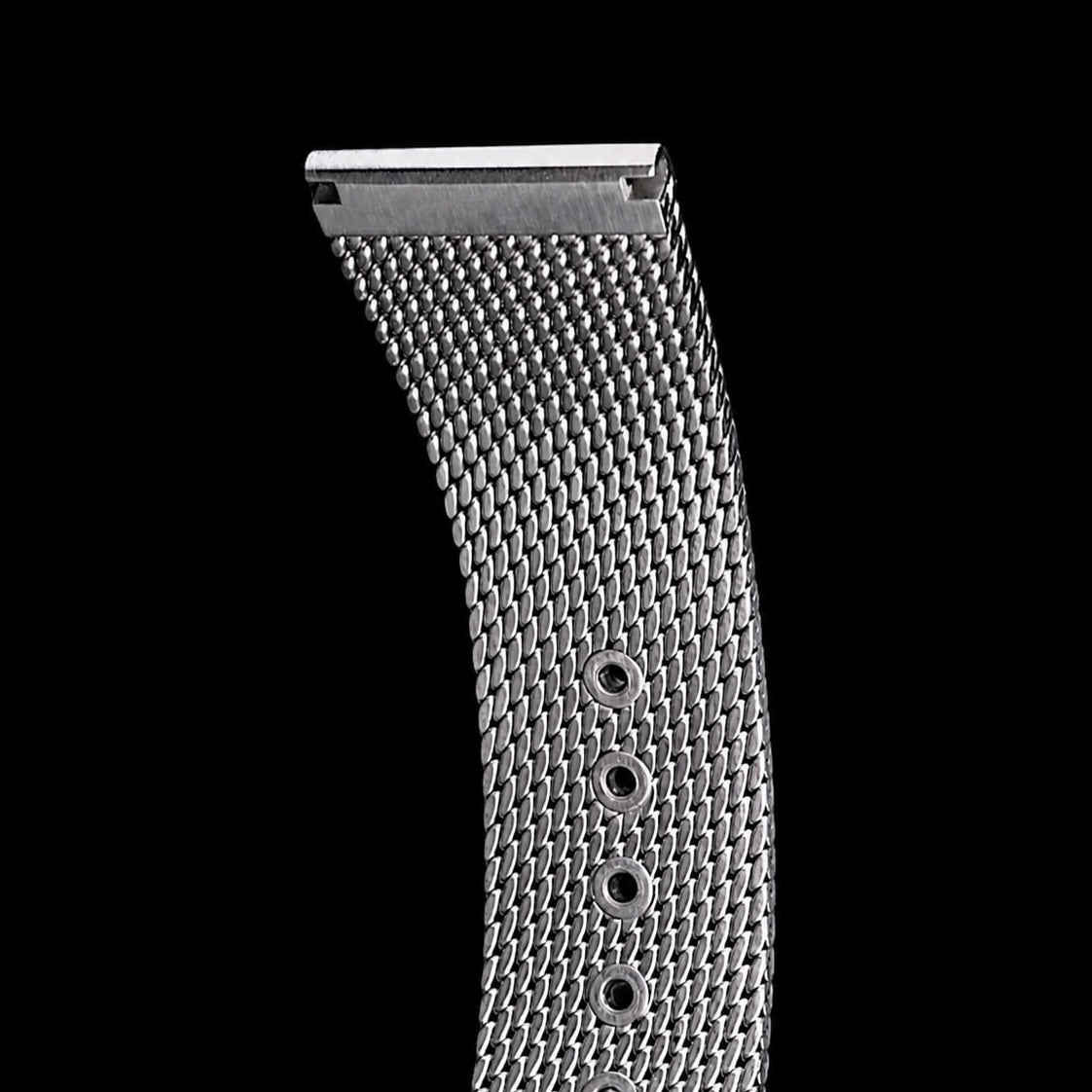 M-TYPE: 20mm Milanese Mesh Two-Piece Watch Bracelet