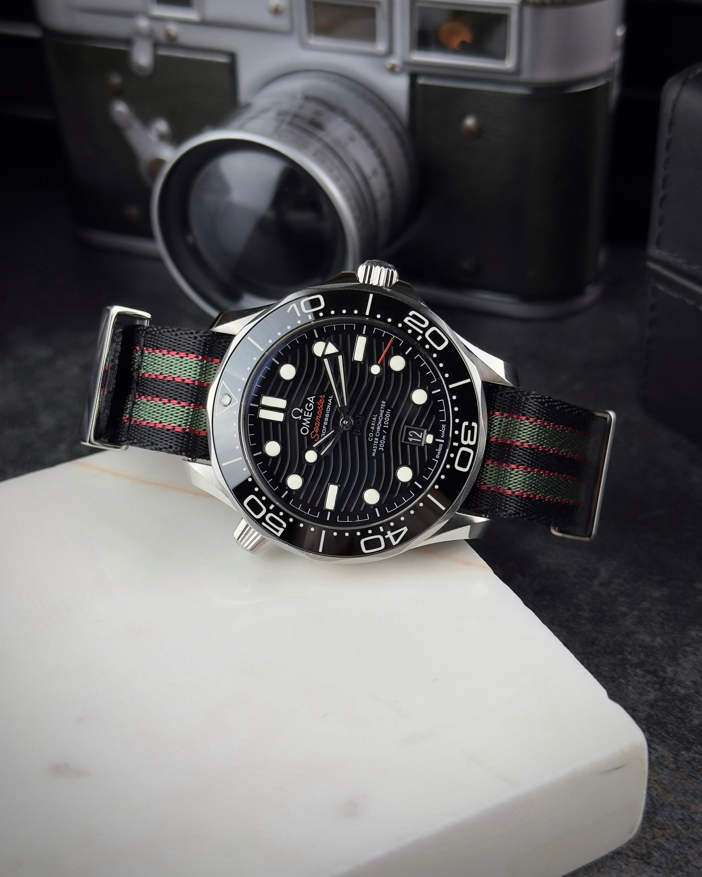 Over & Under-Nylon Single Pass Polyamide Watch Strap-Vintage Bond